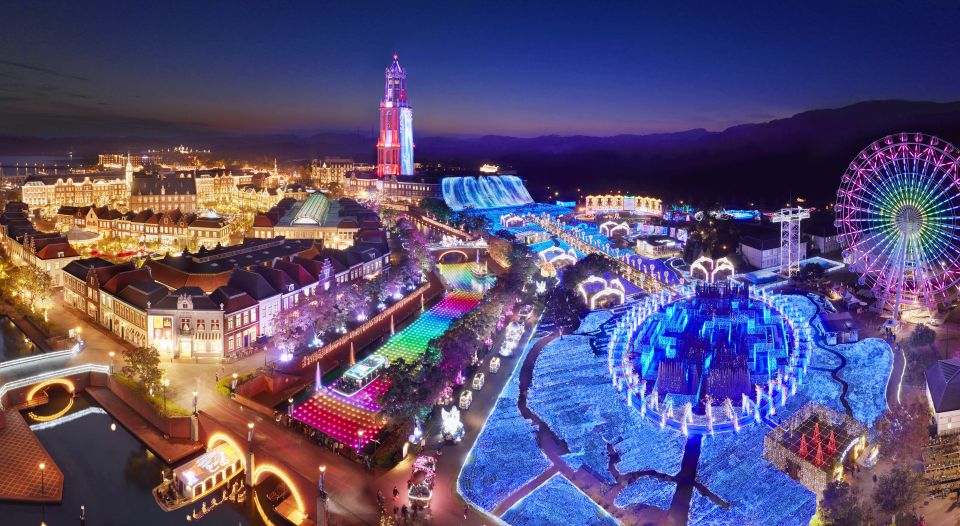 From Fukuoka: Huis Ten Bosch Park Entry Ticket and Transfers - Activity Details