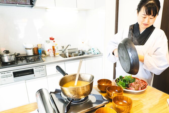 Japanese In-Home Cooking Lesson and Meal With a Culinary Expert in Osaka - Experience Overview