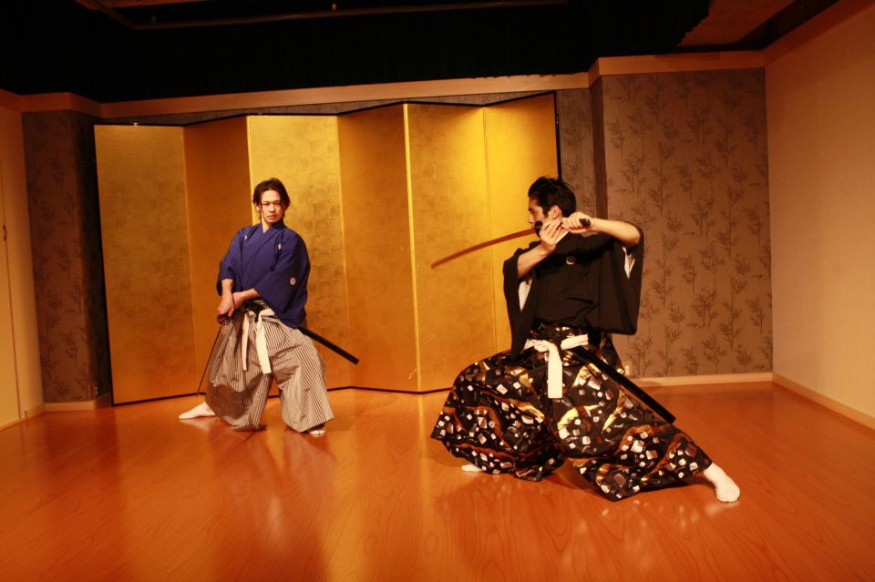 Kyoto: Samurai Kenbu Show, a Traditional Sword Dancing - Ticket Details