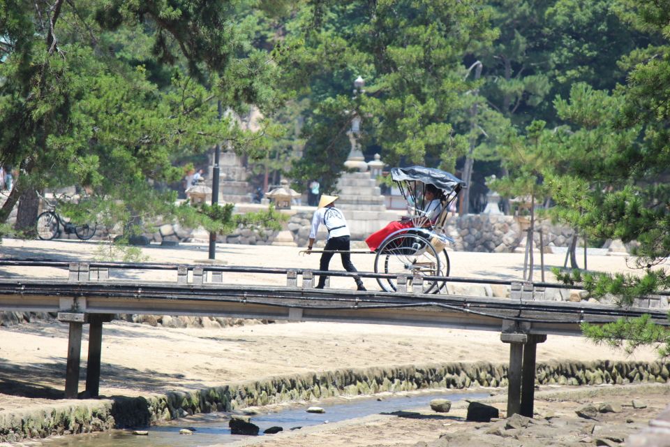 Miyajima: Private Rickshaw Tour to Itsukushima Shrine - Tour Highlights