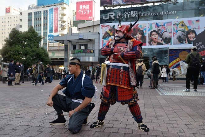 Samurai Photo Shooting at Street in Shibuya - Overview of the Tour