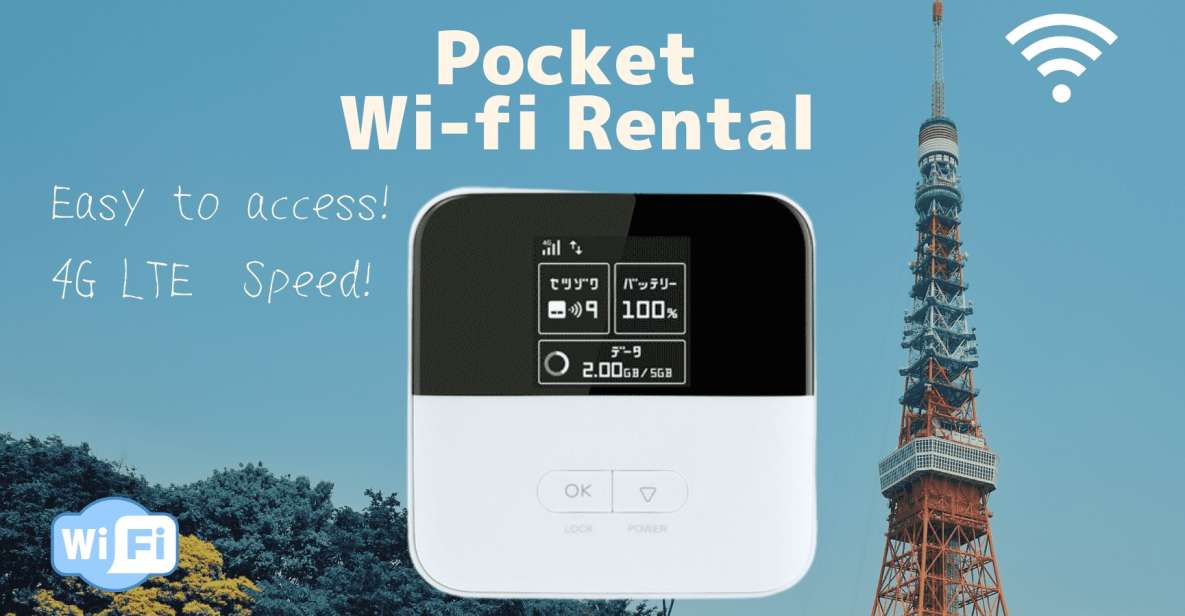 Japan: Unlimited Pocket Wi-Fi Router Rental - Hotel Delivery - Experience