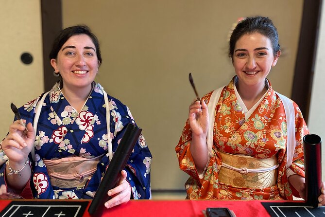 Kimono and Calligraphy Experience in Miyajima - Traditional Calligraphy Workshop