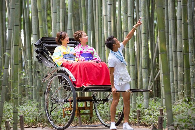 Kyoto Sagano Insider: Rickshaw and Walking Tour - Rickshaw Ride