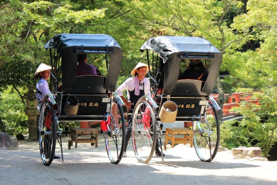 Miyajima: Private Rickshaw Tour to Itsukushima Shrine - Activity Details