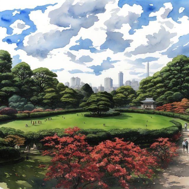 Shinjuku Gyoen,Tokyo:Self-Guided Walking Tour W/ Audio Guide - Full Description and Usage of Audio Guide