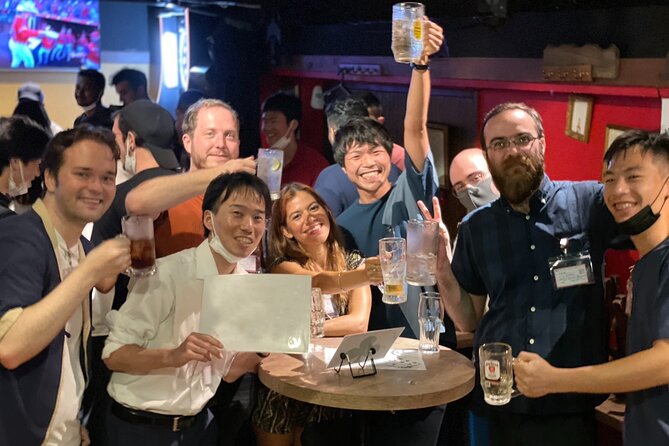 3-Hour Tokyo Pub Crawl Weekly Welcome Guided Tour in Shibuya - Inclusions and Exclusions
