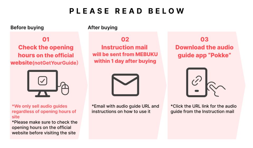 Kyoto: Audio Guide of Fushimi Inari Taisha and Surroundings - How to Use the Audio Guide