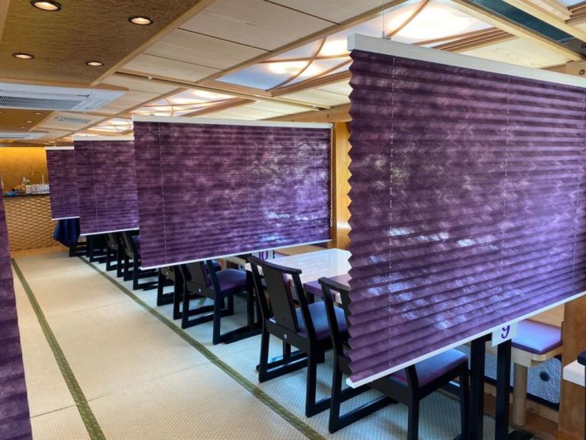 Sumida River: 日本の伝統的な屋形船ディナークルーズ - Inclusions