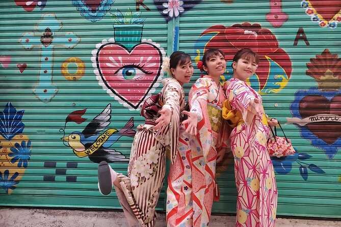 Walking Around the Town With Kimono You Can Choose Your Favorite Kimono From [Okinawa Traditional Co - Must-Visit Spots in Okinawa to Showcase Your Kimono