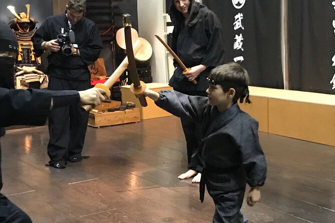 Elite Ninja 5 Basic Techs in Musashi Clan Asakusa Dojo, 90 Min. - The Art of Acrobatics