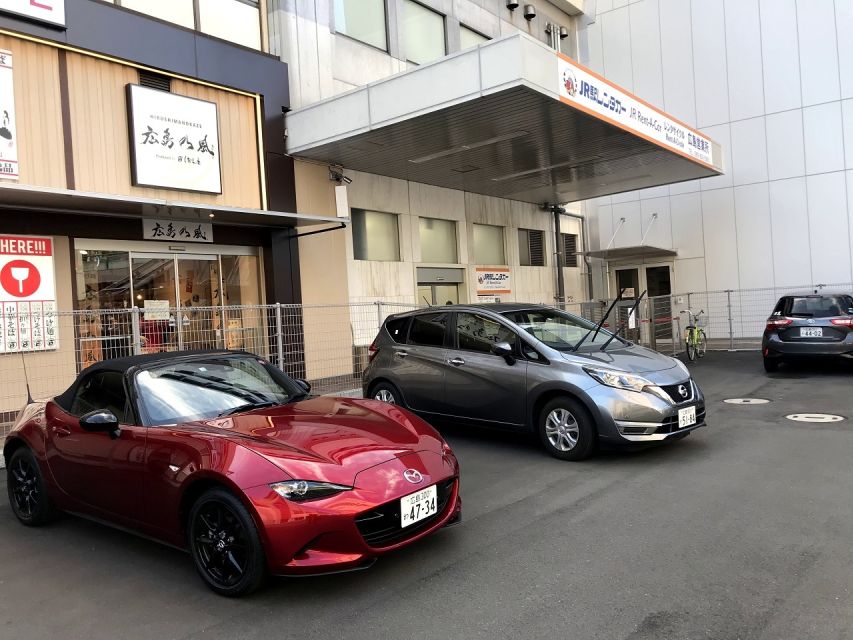 Hiroshima: 1 or 2 Day Car Rental - Select Participants and Date