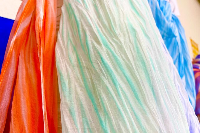 Kyo-arashi Shibori Scarf Class - Traveler Photos