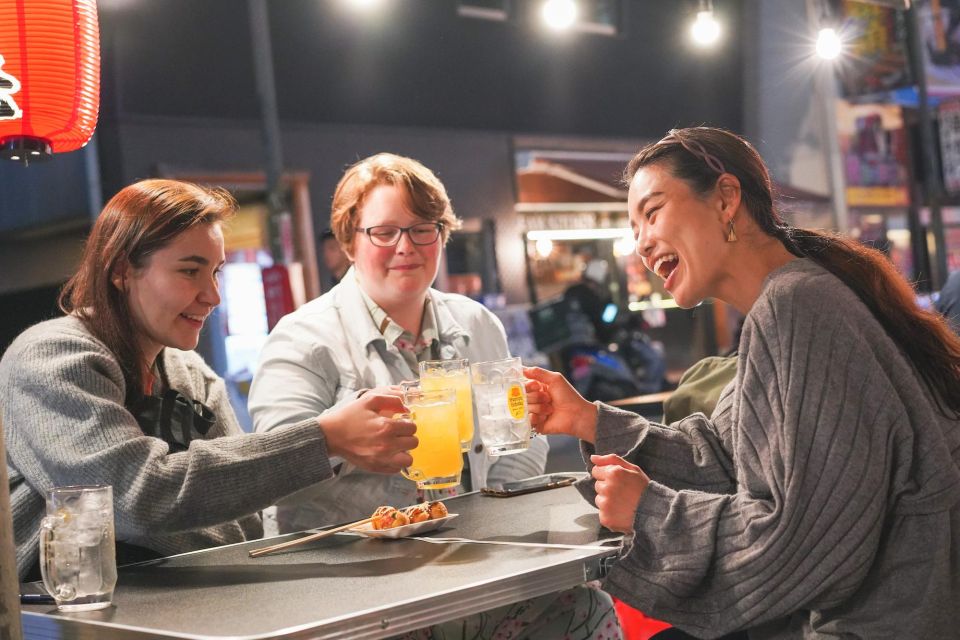 Osaka Bar Hopping Night Tour in Namba - Local Food and Drinks at Izakaya Bars