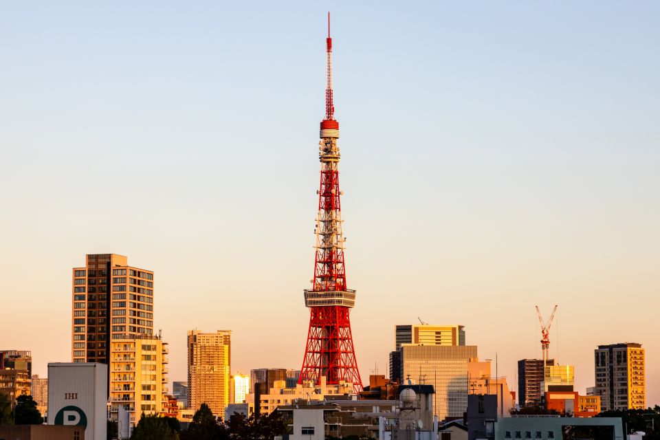 Tokyo Tower: Admission Ticket & Private Pick-up - Tokyo Tower Description