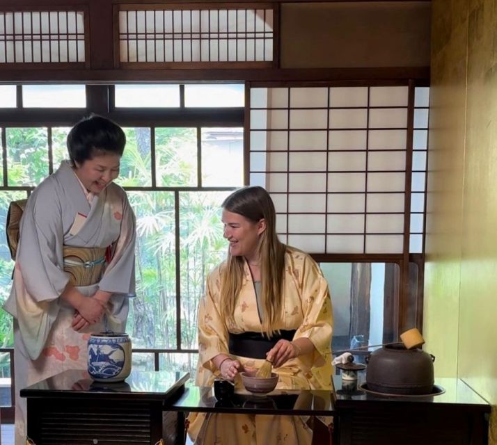 Kyoto: Table-Style Tea Ceremony and Machiya Townhouse Tour - Location Information