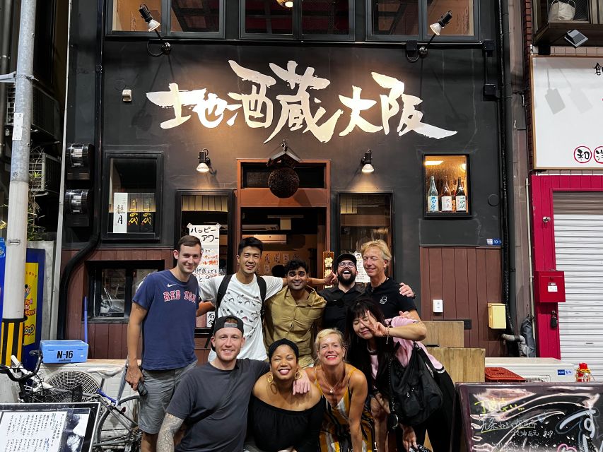 Osaka Local Bar Crawl in Dotombori & Namba Area - Additional Information