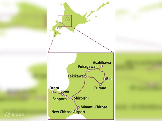 JR Hokkaido Sapporo-Furano Area Pass