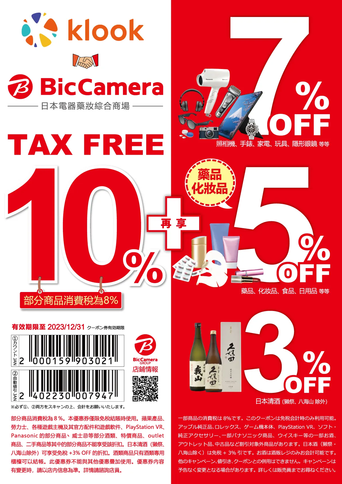 Bic Camera Tourist Privilege Discount Coupon in Tokyo - Key Takeaways