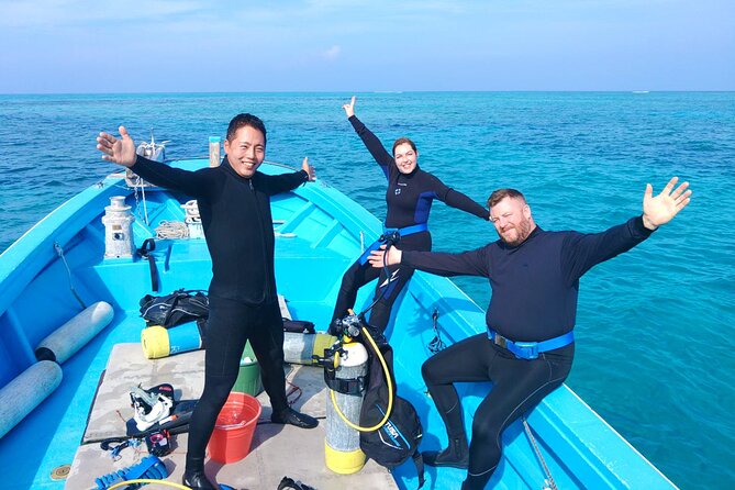 Okinawa: Scuba Diving Tour With Wagyu Lunch and English Guide - Cancellation Policy