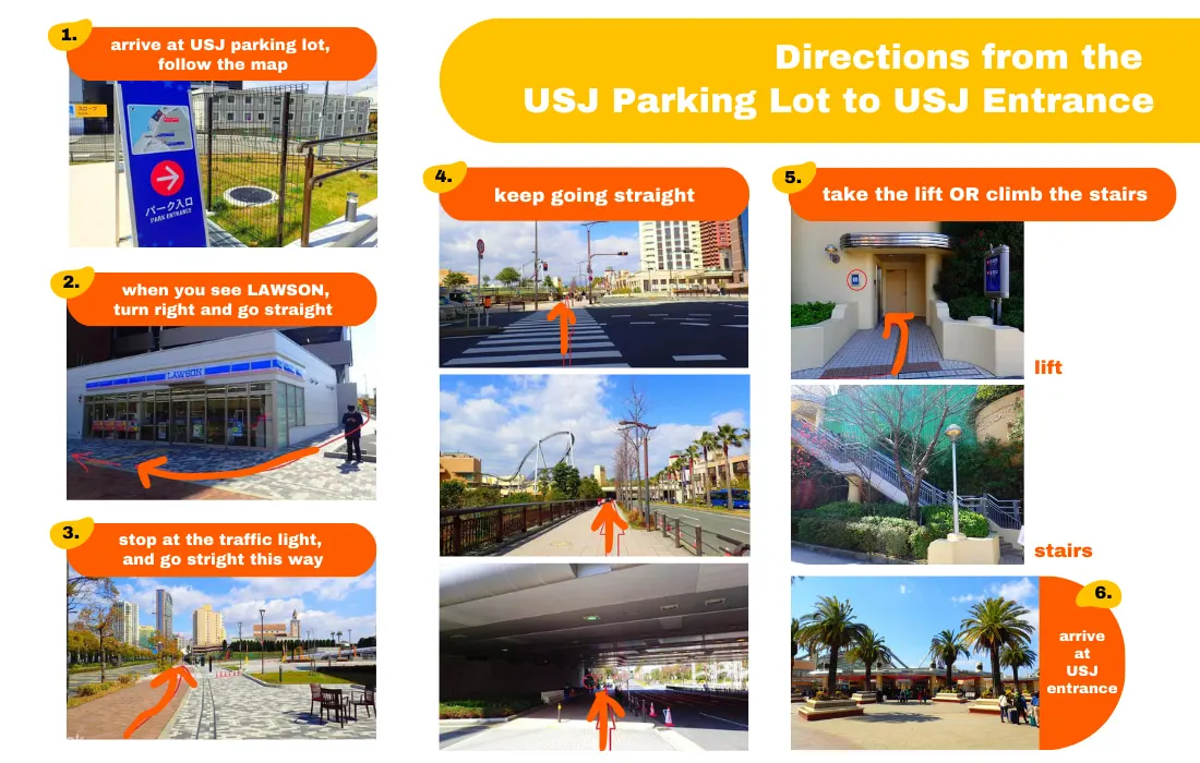 One-Way Bus Transfer Ticket From Osaka Dotonbori to Universal Studio Japan