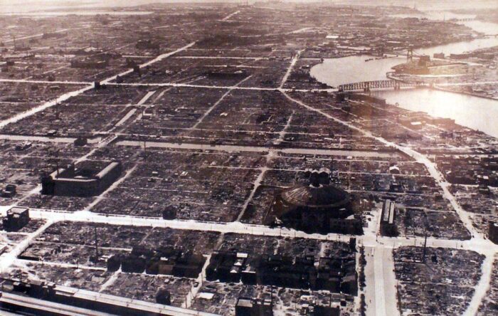 After Bombing of Tokyo on March