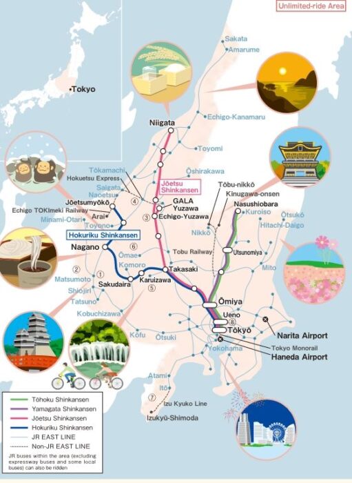 JR East Pass Nagano Niigata