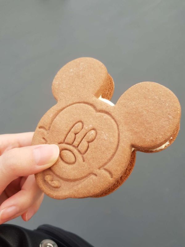 Mickey Mouse Cookie At Tokyo Disney