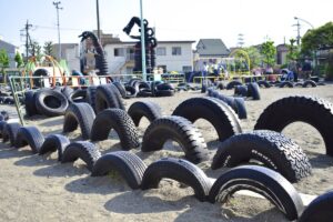 Nishirokugo Park Tire Park