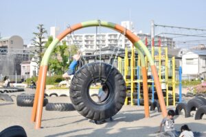 Nishirokugo Park Tire Park