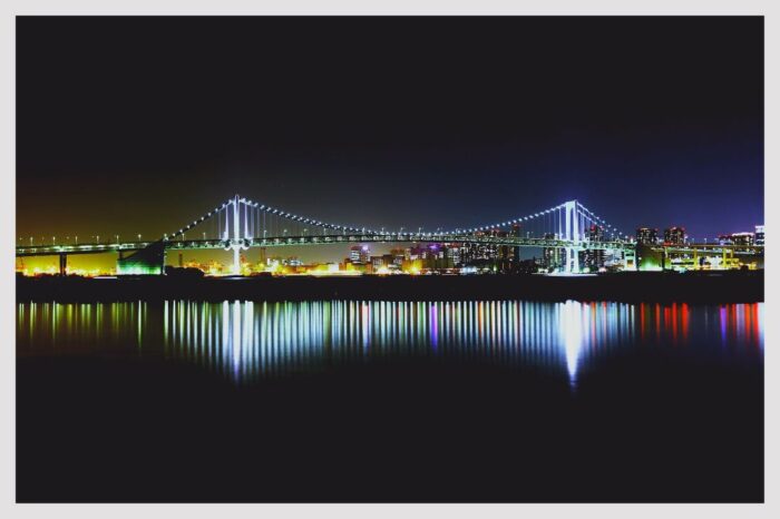 Rainbow Bridge Odaiba Tokyo