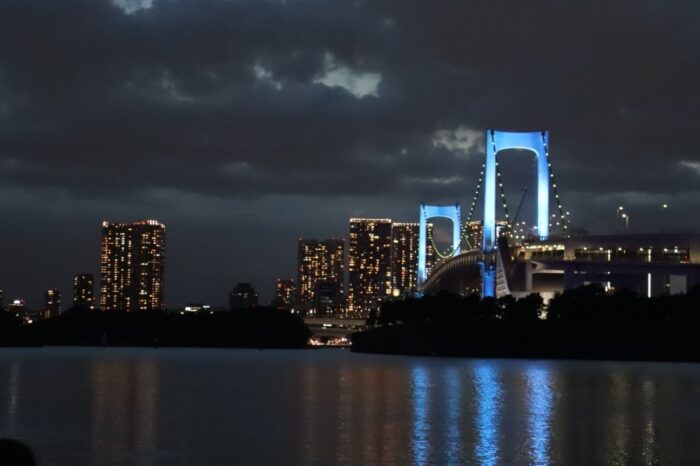 Rainbow Bridge Odaiba Tokyo