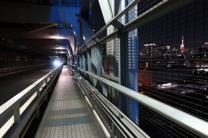 Rainbow Bridge Odaiba Tokyo