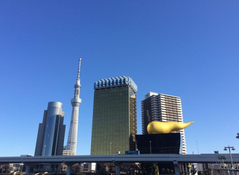 River Pier Azumabashi Sumida river