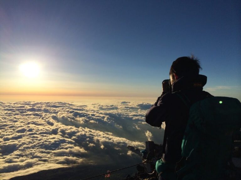 Sea Of Clouds On Fuji