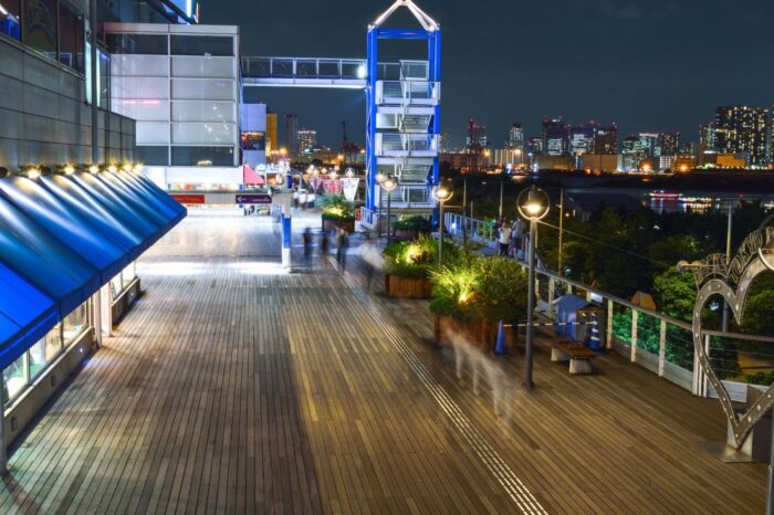 Source Joypolis decks beach Odaiba