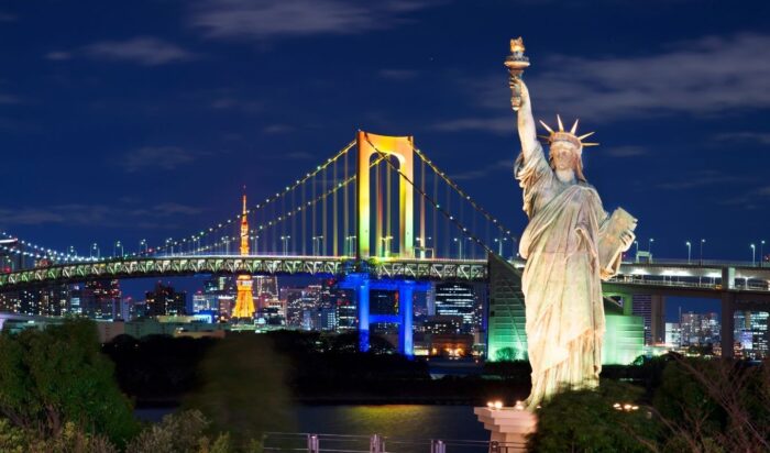 Statue Of Liberty In Odaiba Tokyo Fun Things To Do In Tokyo