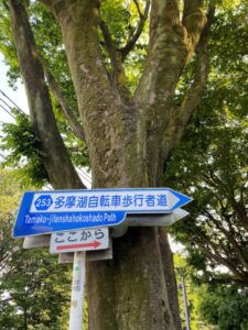Tama Lake Cycling Path