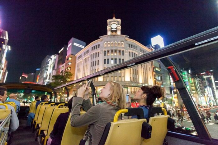 Tokyo Hop On Hop Off Sightseeing Bus Ticket