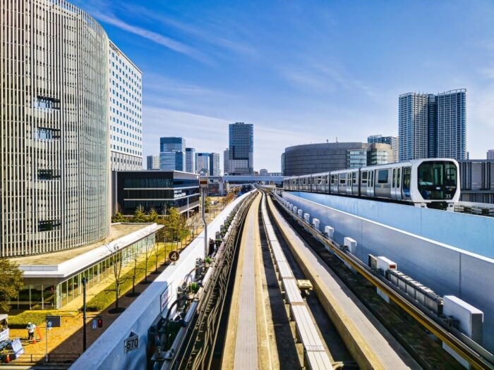 Yurikamome Train Line Tokyo