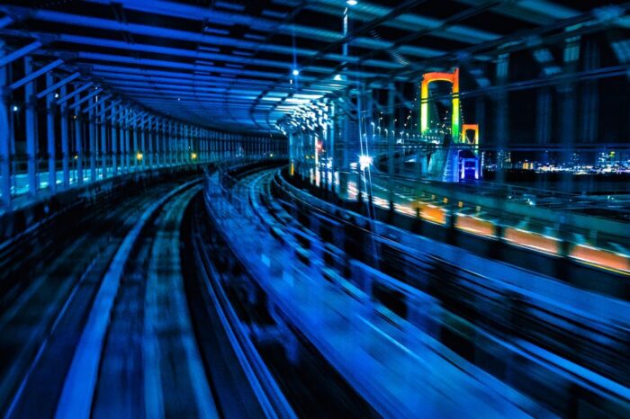 Yurikamome Train Line Tokyo