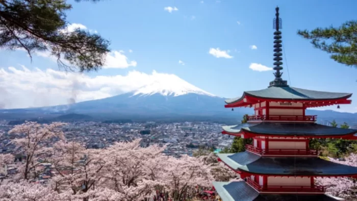 Arakura Fuji Sengen Shrine Oishi Park And Gotemba Premium Outlets Join In One Day Bus Tour From Tokyo Klook
