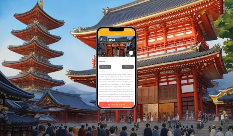 Asakusa（Tokyo）: Smartphone Audio Guide Tour