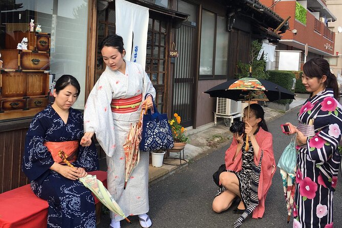 Authentic Kimono Culture Experience Dress, Walk, and Capture In Yanaka Tokyo