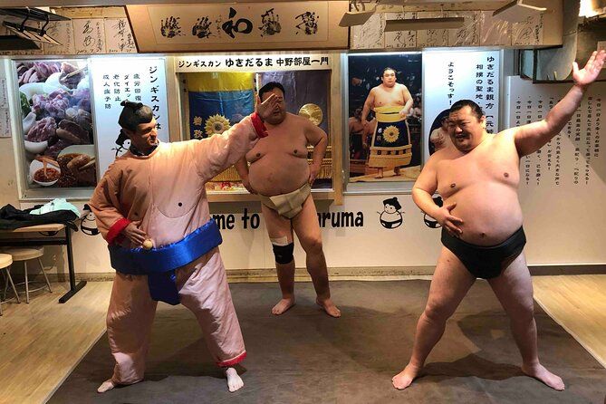Challenge Sumo Wrestlers And Enjoy Lunch Tokyo