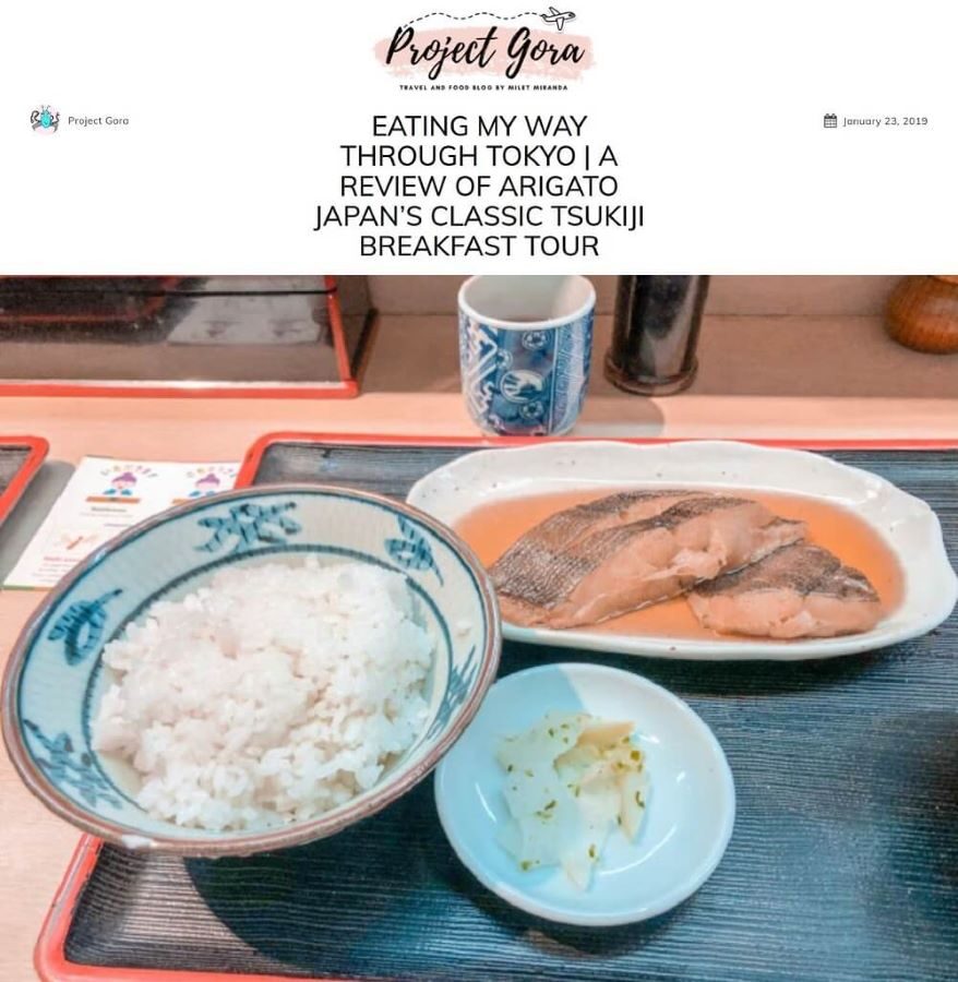 Classic Tsukiji Breakfast Tour Daytime