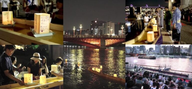 Credit Sumida City Tourism Asakusa Toro Nagashi