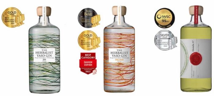 Echigo Herb Distillery Craft Gin Stand