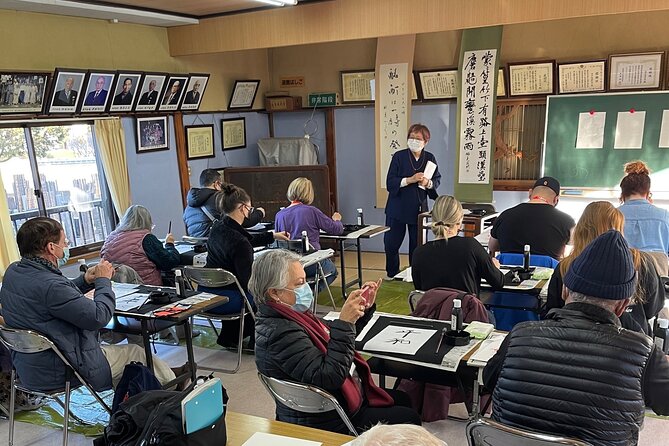 Experience Calligraphy With Private Lesson In Yanaka Tokyo