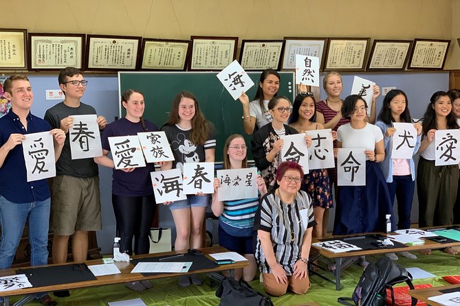 Experience Calligraphy With Private Lesson In Yanaka Tokyo